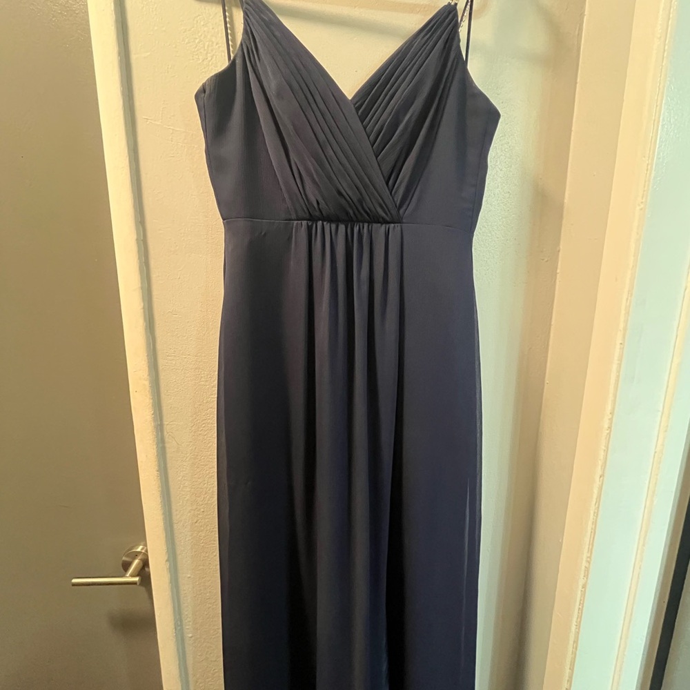 Elegant Navy Blue Dress